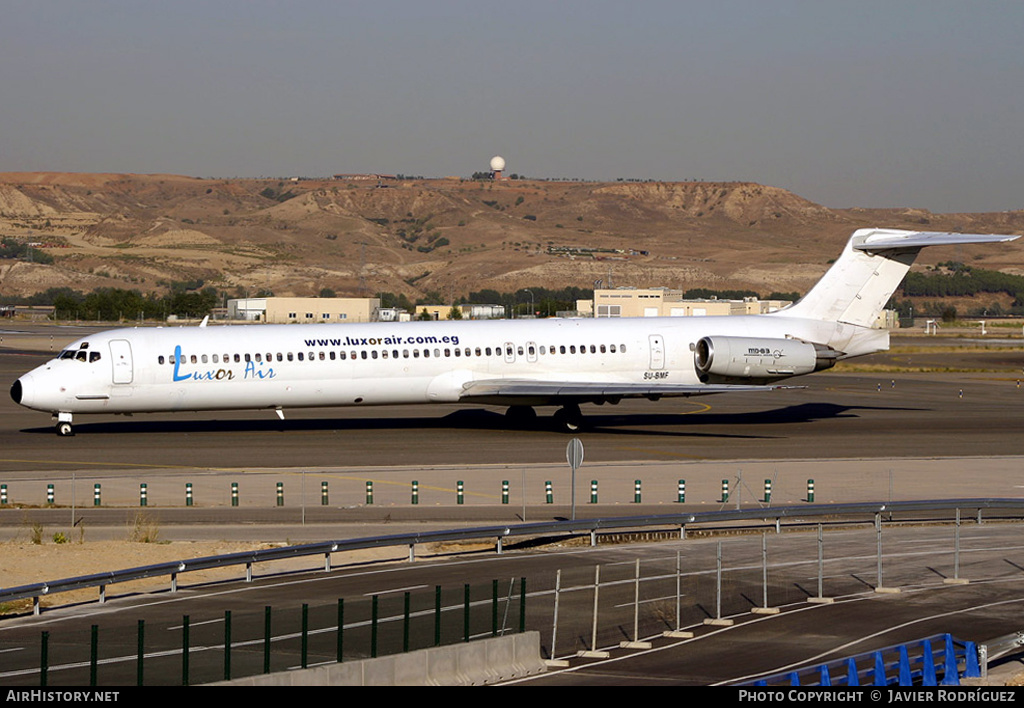 Aircraft Photo of SU-BMF | McDonnell Douglas MD-83 (DC-9-83) | Luxor Air | AirHistory.net #567006