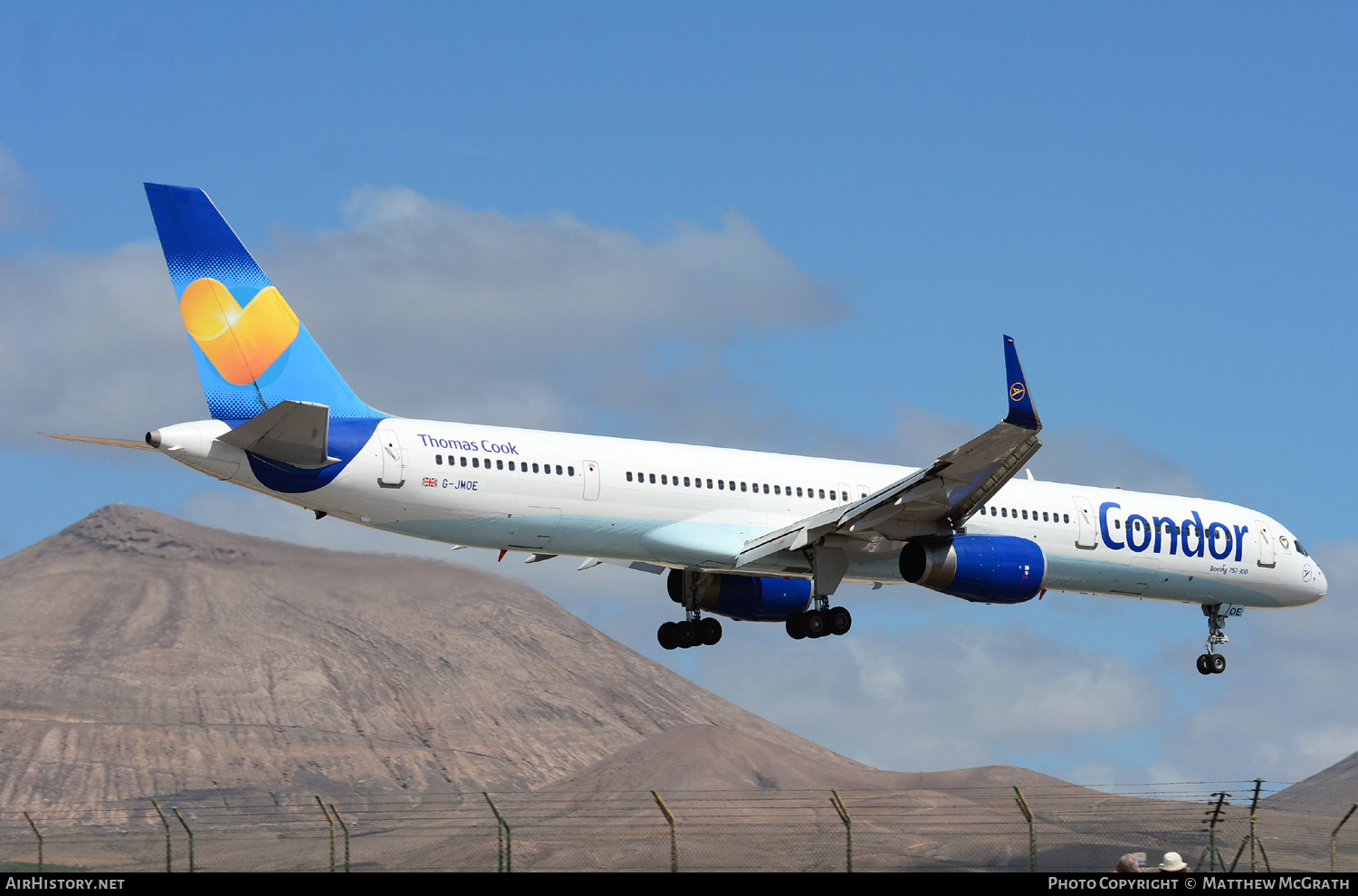 Aircraft Photo of G-JMOE | Boeing 757-330 | Condor Flugdienst | AirHistory.net #567029