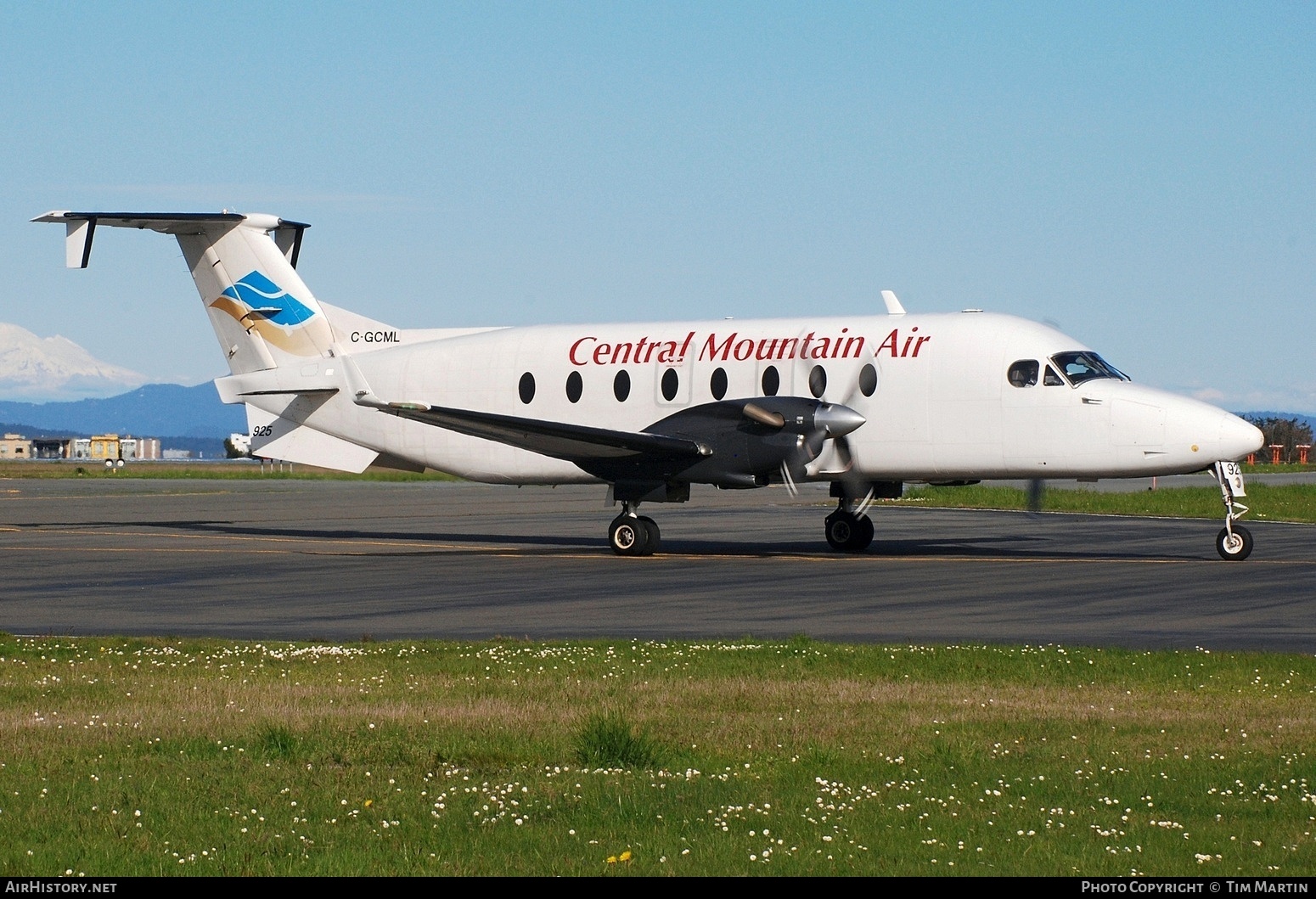 Aircraft Photo of C-GCML | Raytheon 1900D | Central Mountain Air - CMA | AirHistory.net #567035