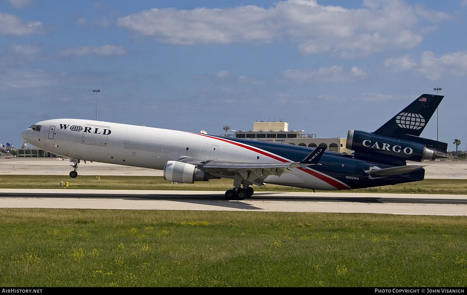 Aircraft Photo of N382WA | McDonnell Douglas MD-11/F | World Airways Cargo | AirHistory.net #567044
