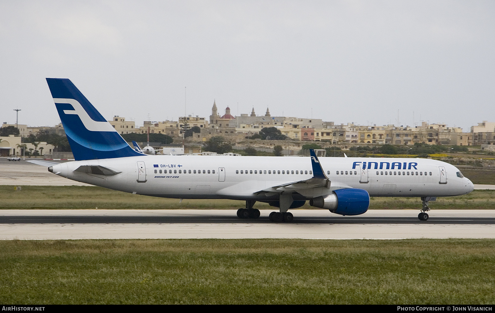 Aircraft Photo of OH-LBV | Boeing 757-2Q8 | Finnair | AirHistory.net #567051