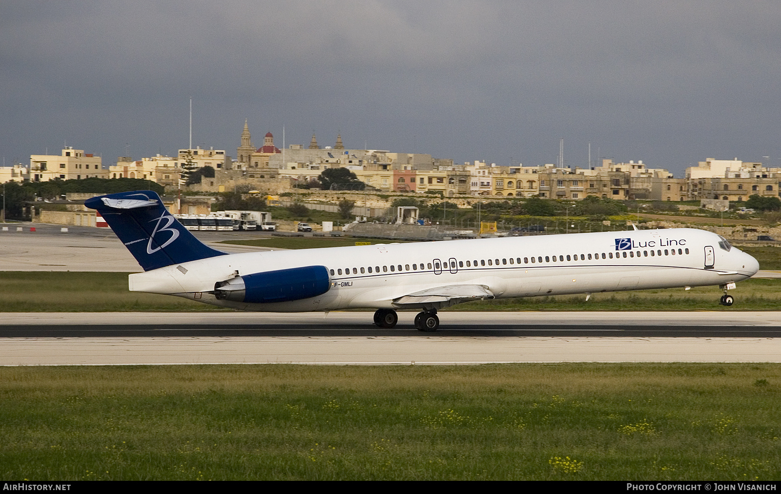 Aircraft Photo of F-GMLI | McDonnell Douglas MD-83 (DC-9-83) | Blue Line | AirHistory.net #567055