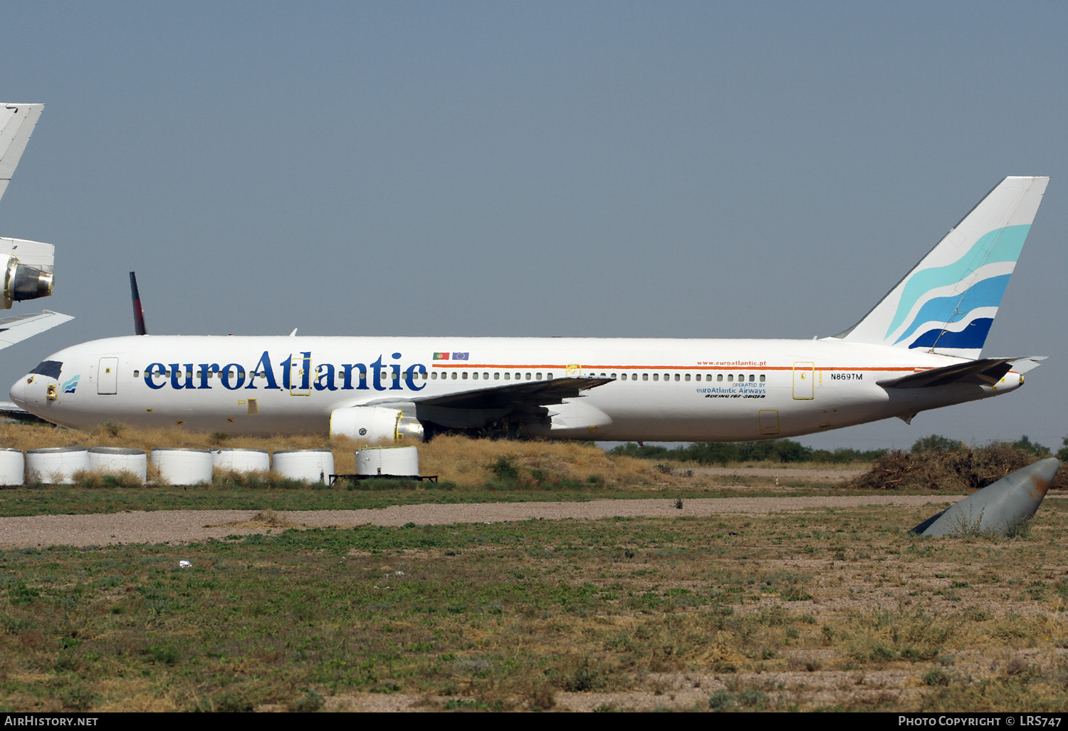 Aircraft Photo of N869TM | Boeing 767-3Y0/ER | Euro Atlantic Airways | AirHistory.net #567088