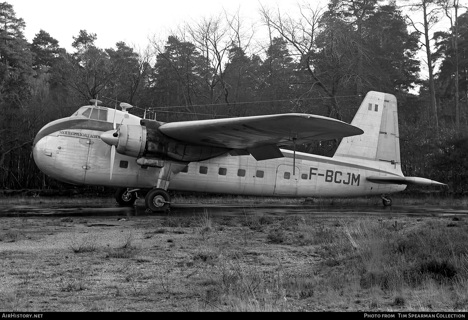 Aircraft Photo of F-BCJM | Bristol 170 Freighter Mk21E | Société Commerciale Aérienne du Littoral - SCAL | AirHistory.net #567109