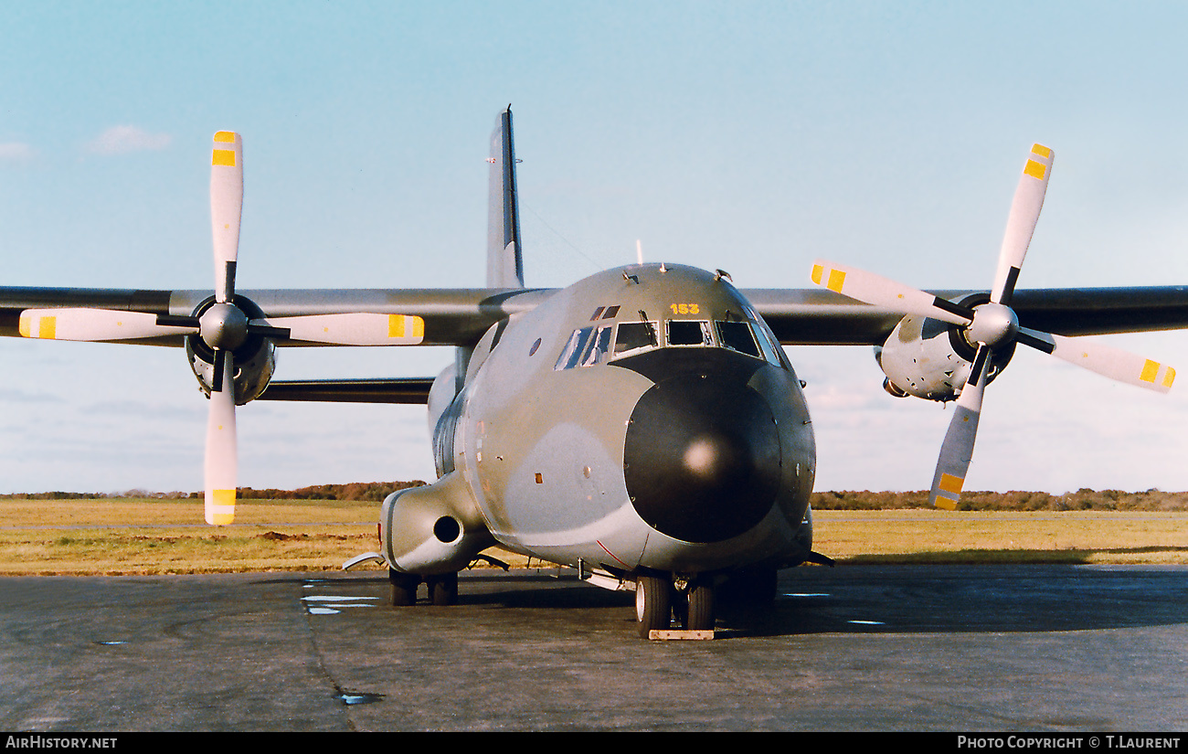 Aircraft Photo of F153 | Transall C-160F | France - Air Force | AirHistory.net #567113