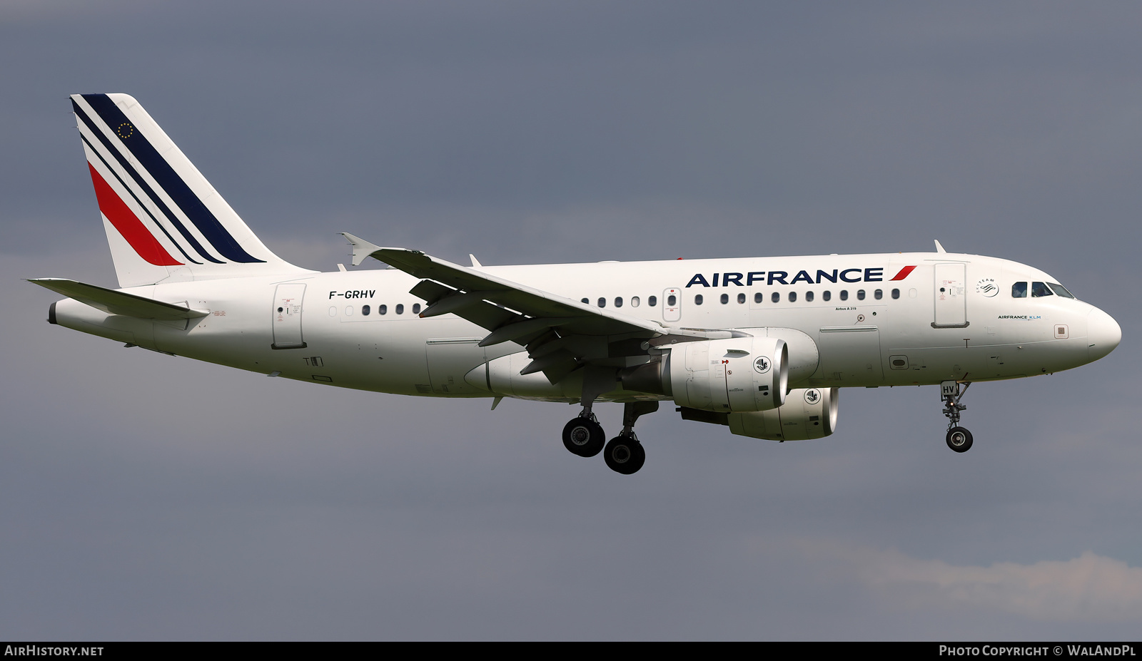 Aircraft Photo of F-GRHV | Airbus A319-111 | Air France | AirHistory.net #567137