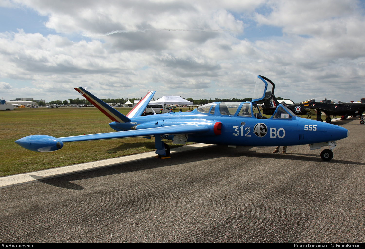 Aircraft Photo of N555FA / NX555FA | Fouga CM-170 Magister | France - Air Force | AirHistory.net #567178