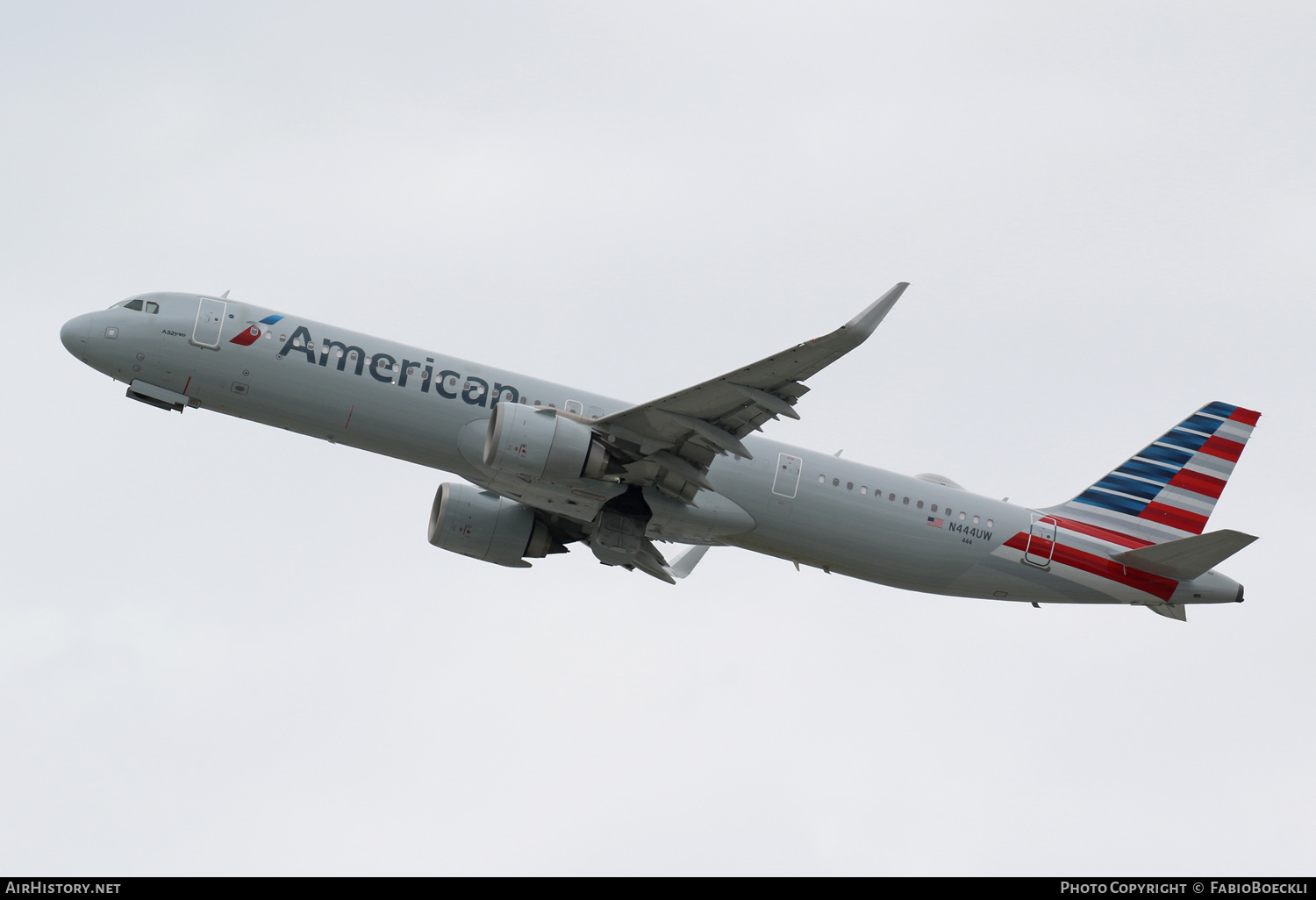 Aircraft Photo of N444UW | Airbus A321-253NX | American Airlines | AirHistory.net #567182