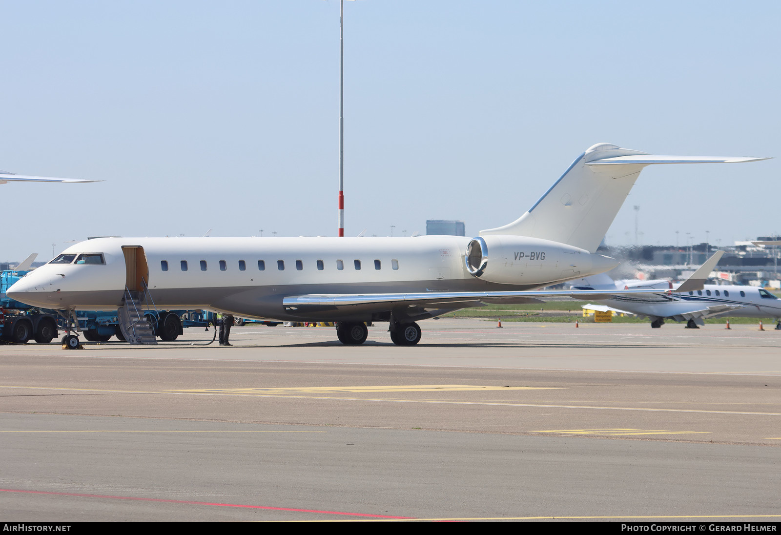 Aircraft Photo of VP-BVG | Bombardier Global Express XRS (BD-700-1A10) | AirHistory.net #567190