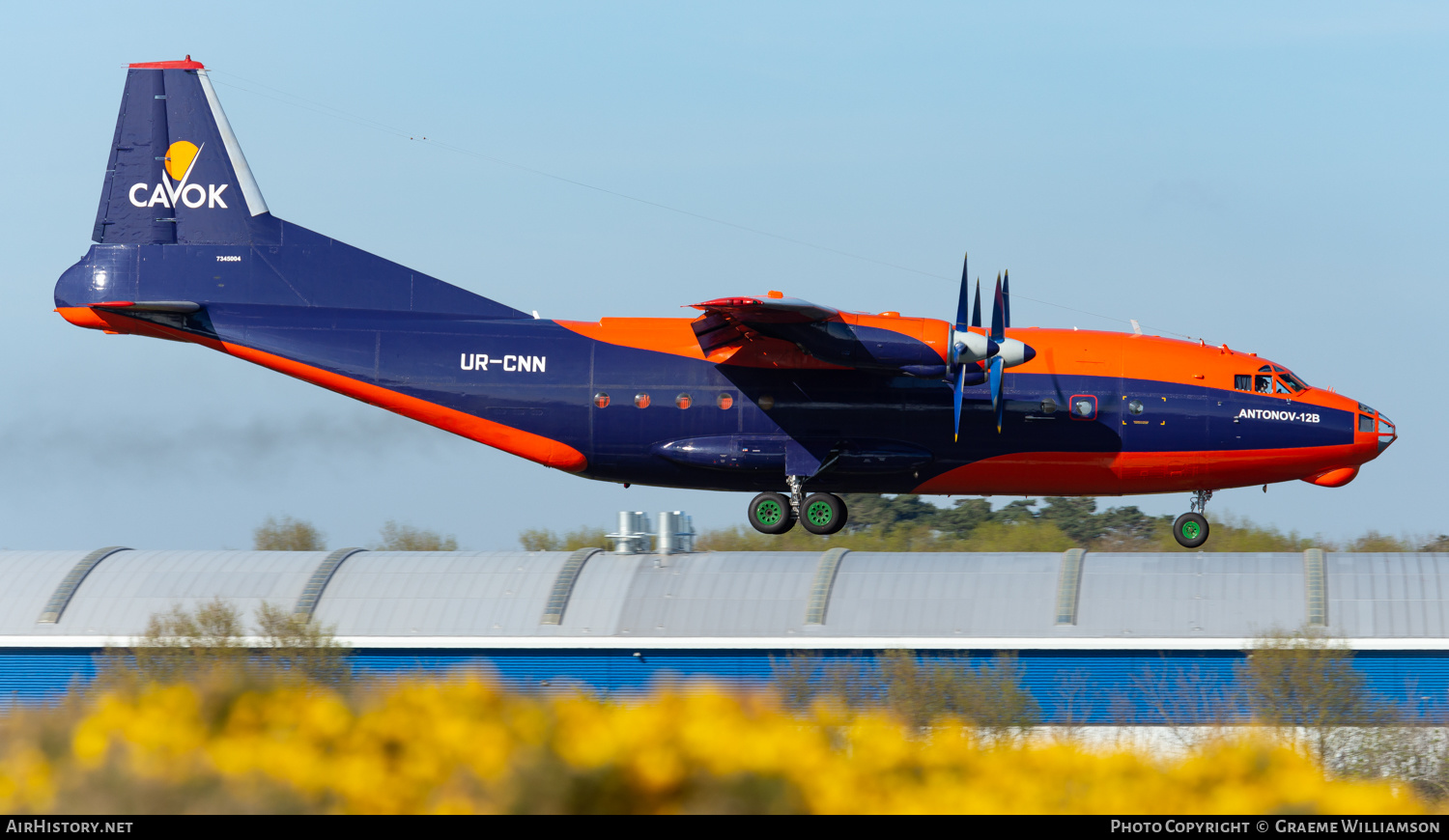 Aircraft Photo of UR-CNN | Antonov An-12B | Cavok Air | AirHistory.net #567199
