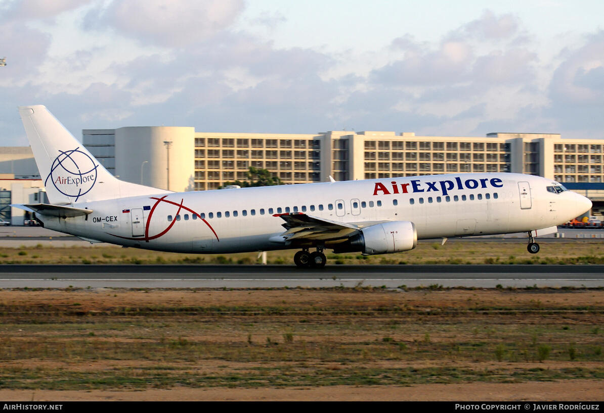 Aircraft Photo of OM-CEX | Boeing 737-436 | AirExplore - Axe | AirHistory.net #567203