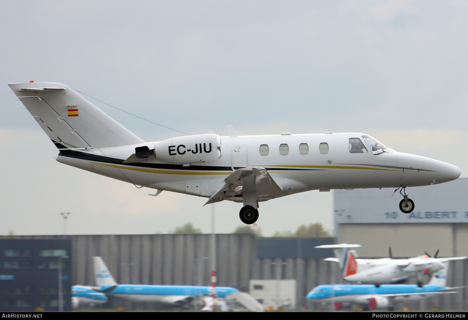 Aircraft Photo of EC-JIU | Cessna 525 CitationJet CJ1 | AirHistory.net #567212