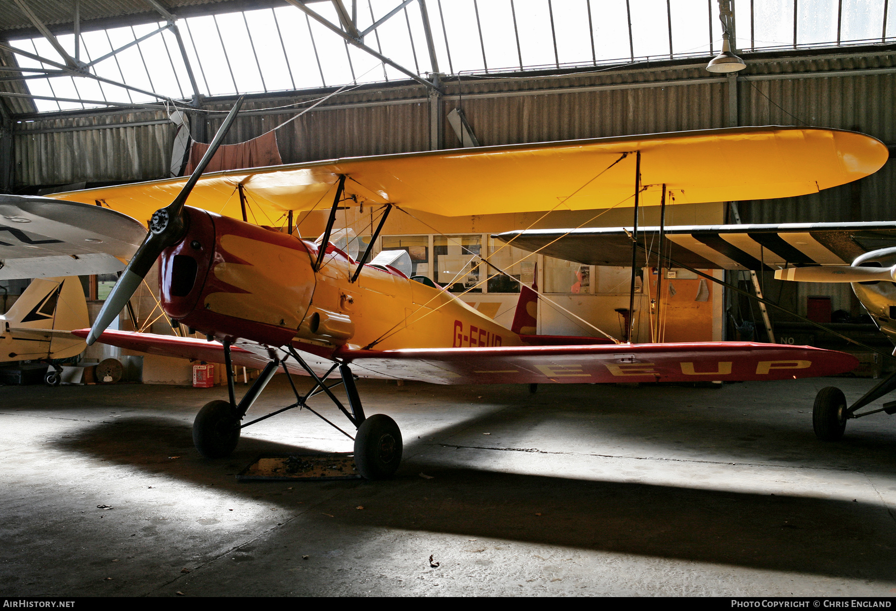 Aircraft Photo of G-EEUP | Stampe-Vertongen SV-4C | AirHistory.net #567217