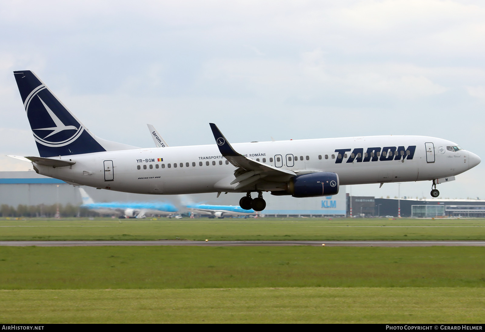 Aircraft Photo of YR-BGM | Boeing 737-8H6 | TAROM - Transporturile Aeriene Române | AirHistory.net #567224