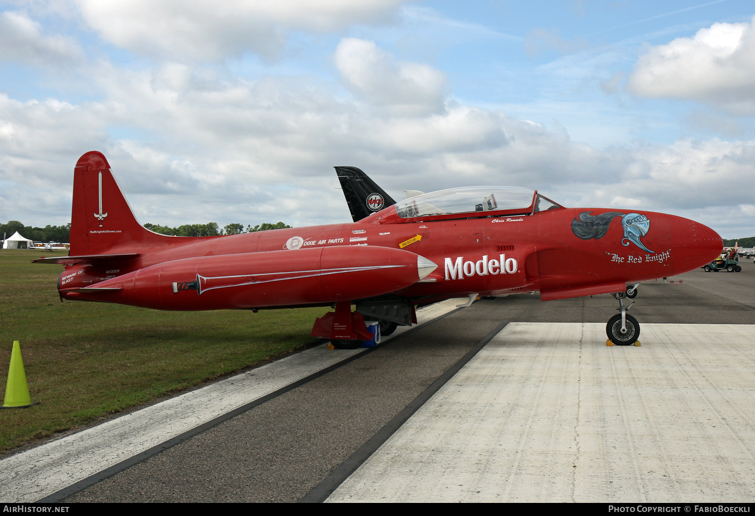Aircraft Photo of N133CR / NX133CR | Canadair CT-133 Silver Star 3 | Red Knight Air Shows | AirHistory.net #567239