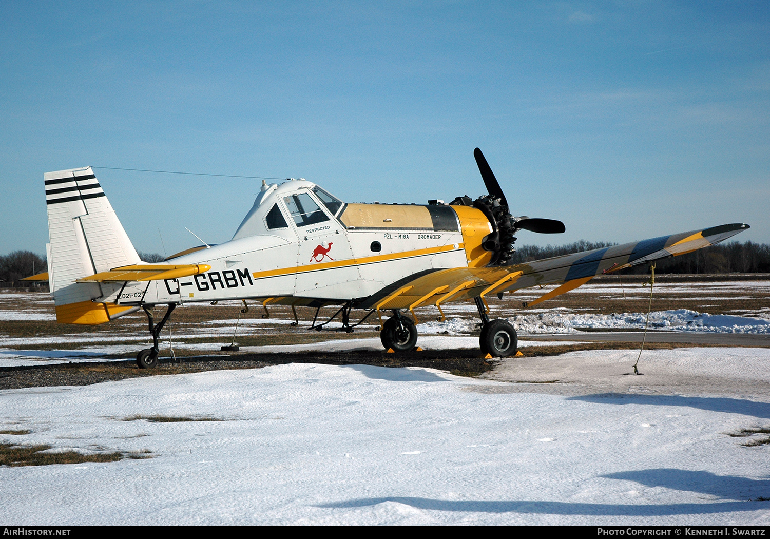 Aircraft Photo of C-GRBM | PZL-Mielec M-18A Dromader | Supermarine Aircraft | AirHistory.net #567243