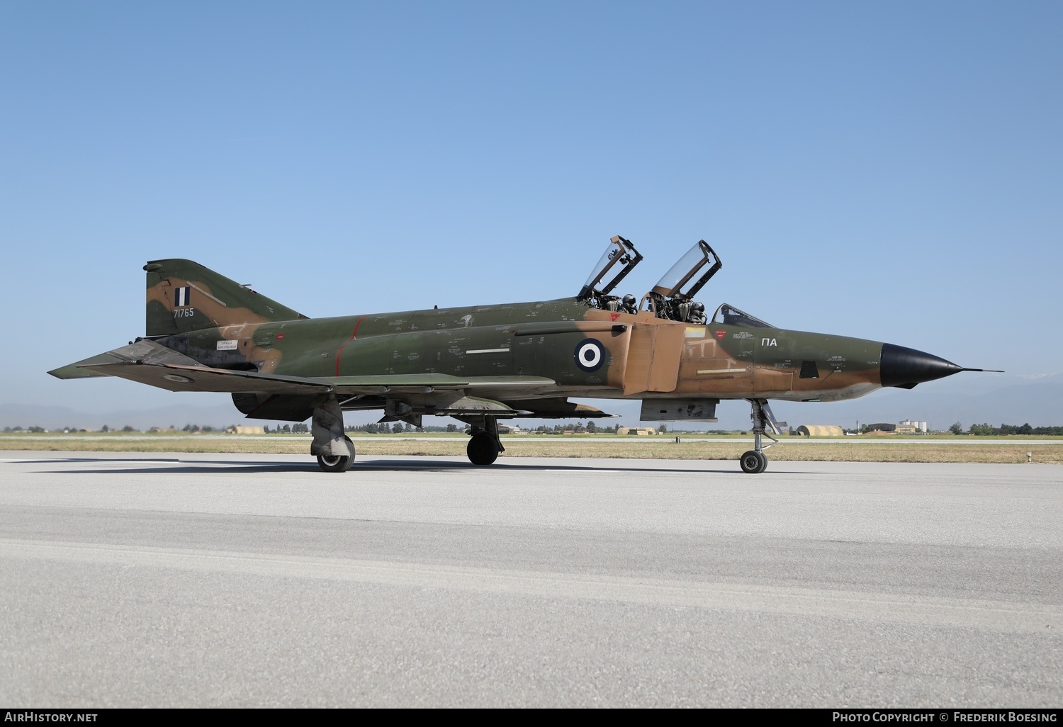 Aircraft Photo of 71765 | McDonnell Douglas RF-4E Phantom II | Greece - Air Force | AirHistory.net #567249