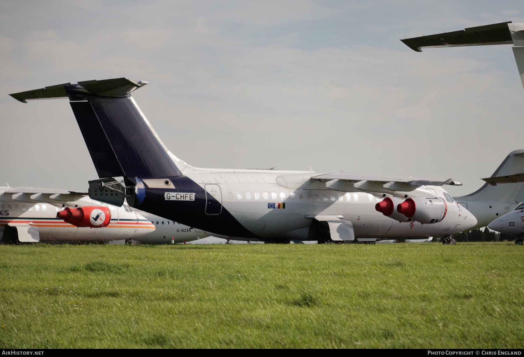 Aircraft Photo of G-CHFE | British Aerospace Avro 146-RJ85 | AirHistory.net #567264