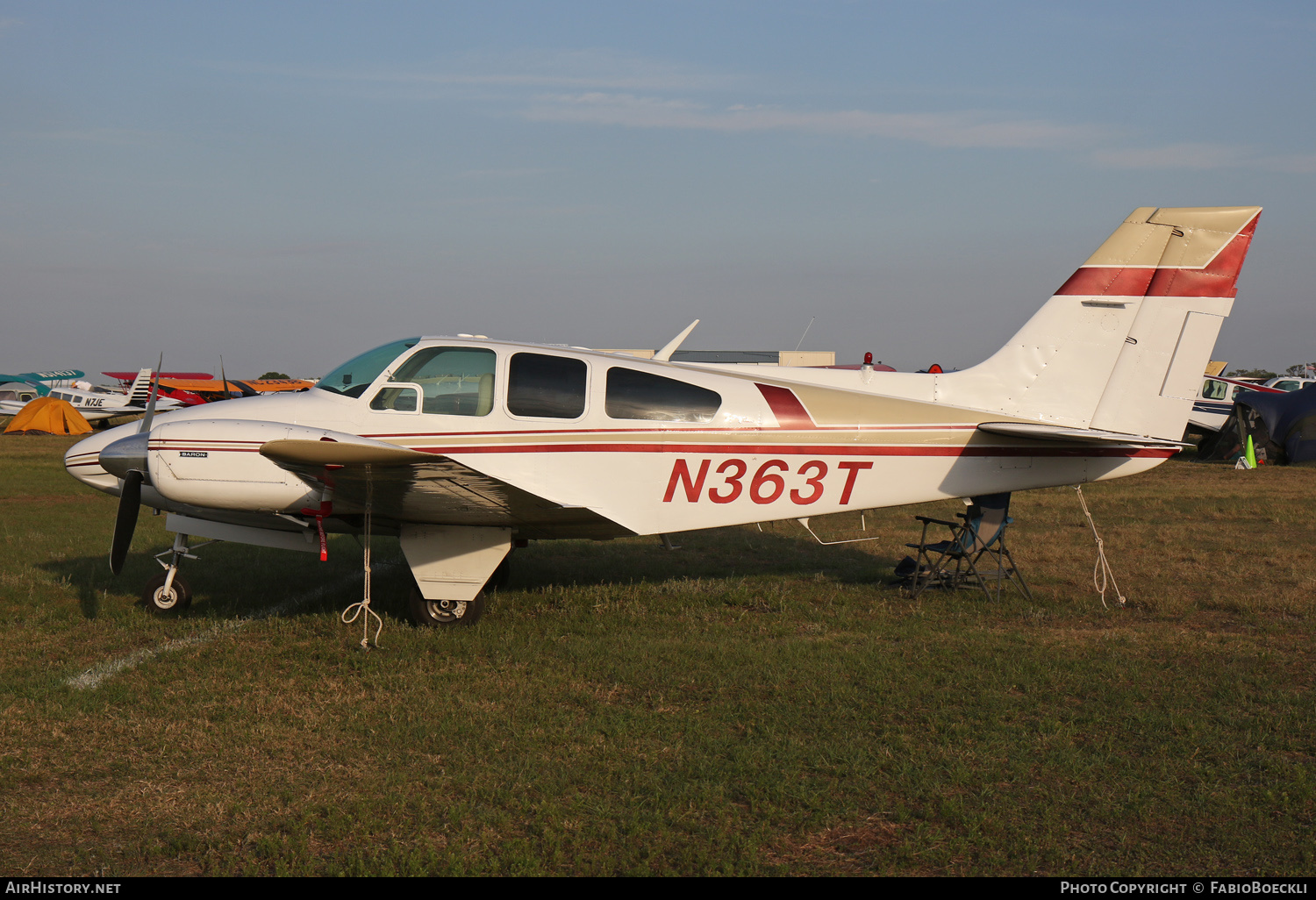 Aircraft Photo of N363T | Beech 95-A55 Baron | AirHistory.net #567267