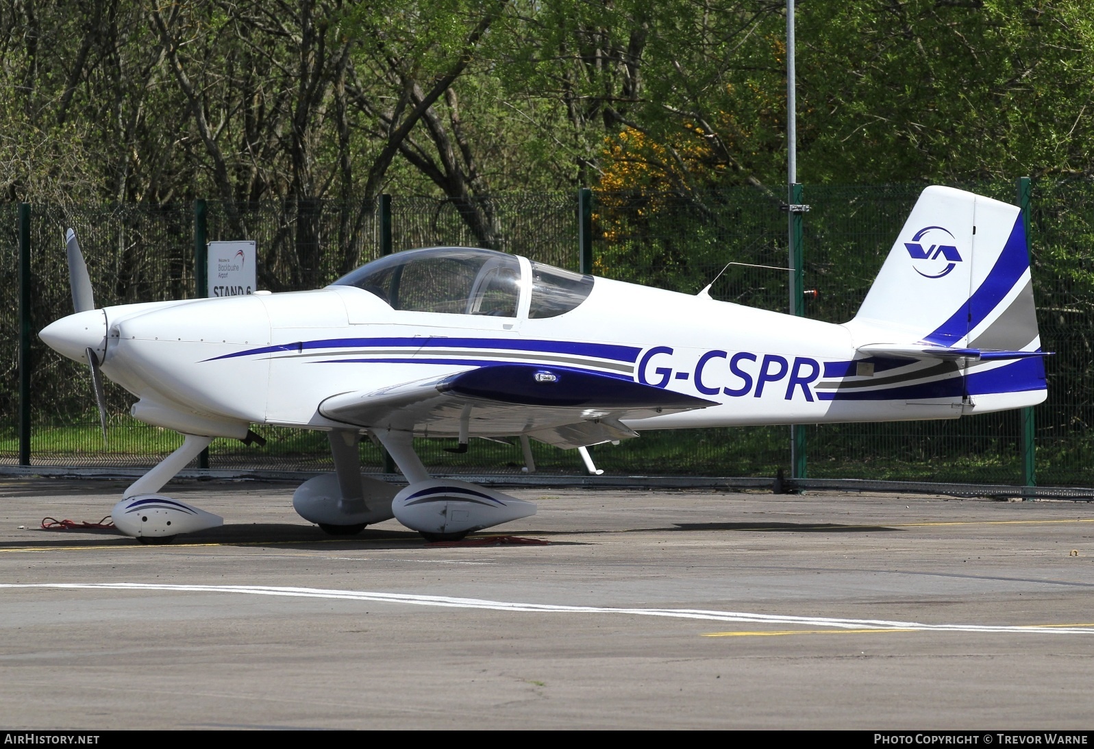 Aircraft Photo of G-CSPR | Van's RV-6A | AirHistory.net #567283