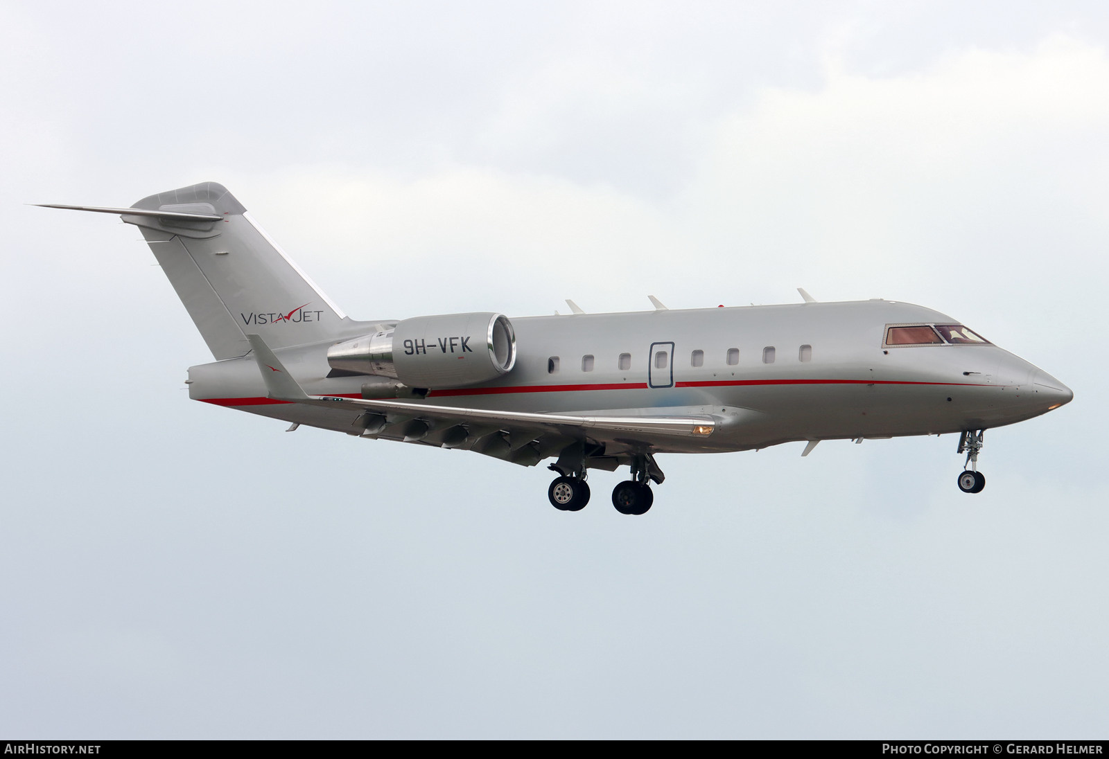 Aircraft Photo of 9H-VFK | Bombardier Challenger 604 (CL-600-2B16) | VistaJet | AirHistory.net #567294