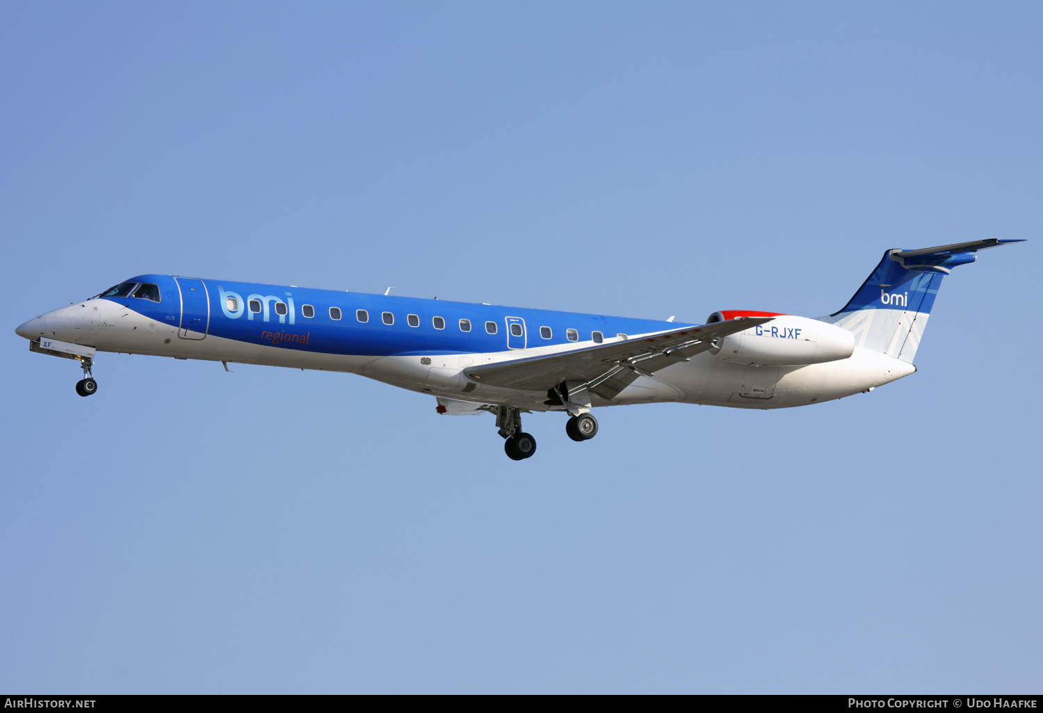 Aircraft Photo of G-RJXF | Embraer ERJ-145EP (EMB-145EP) | BMI Regional | AirHistory.net #567308