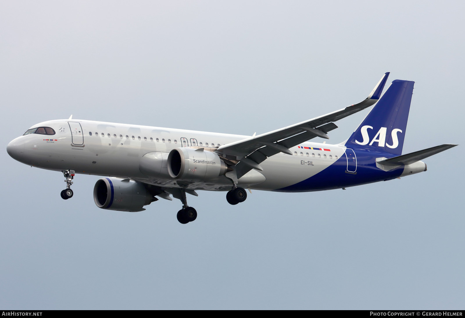Aircraft Photo of EI-SIL | Airbus A320-251N | Scandinavian Airlines - SAS | AirHistory.net #567316
