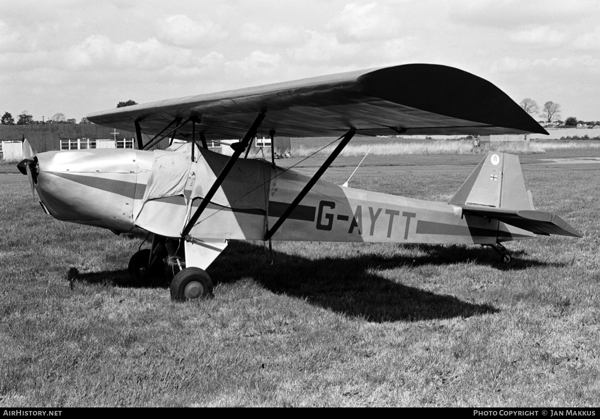 Aircraft Photo of G-AYTT | Luton LA-4 Minor III Duet | AirHistory.net #567318