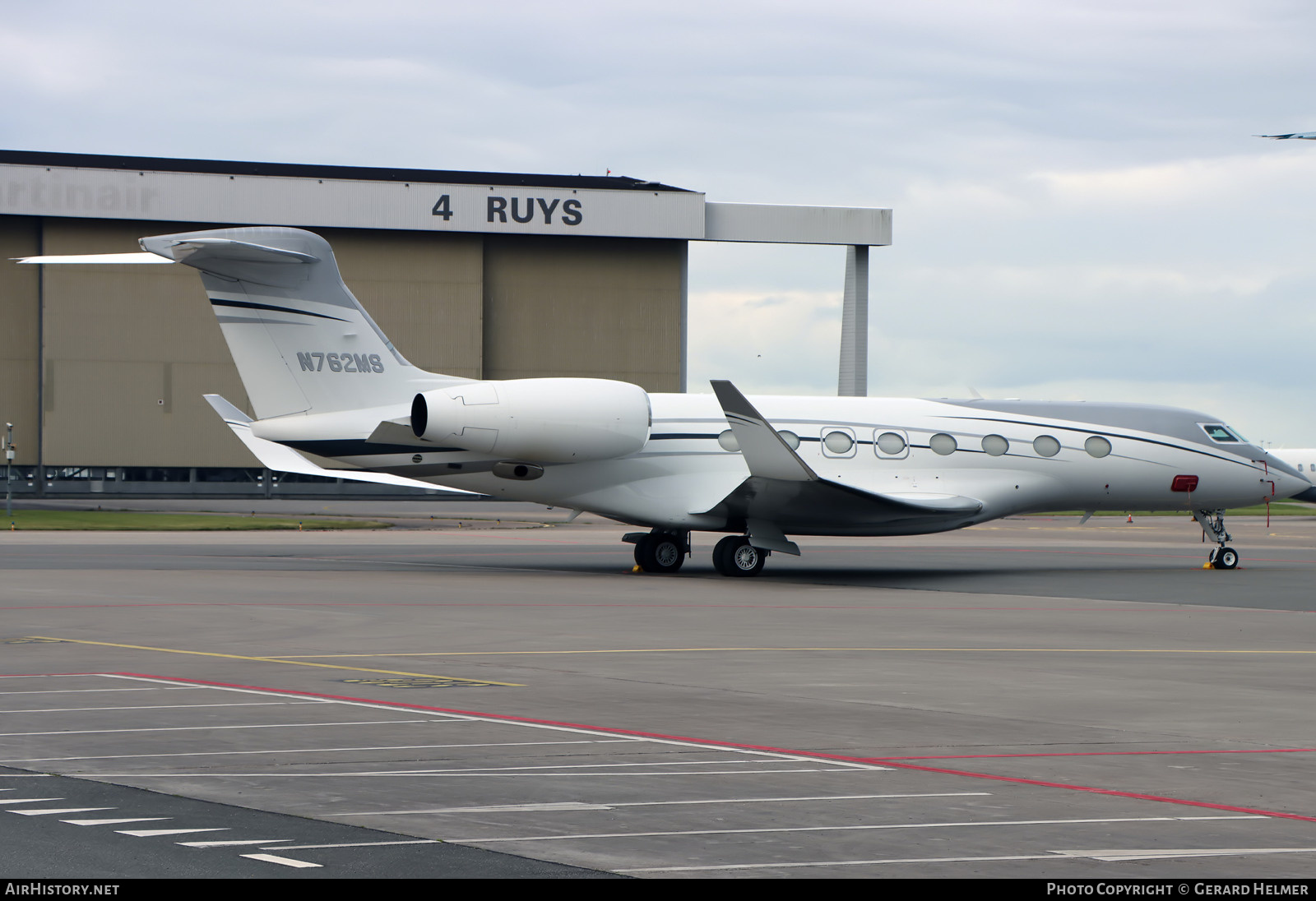 Aircraft Photo of N762MS | Gulfstream Aerospace G650ER (G-VI) | AirHistory.net #567325