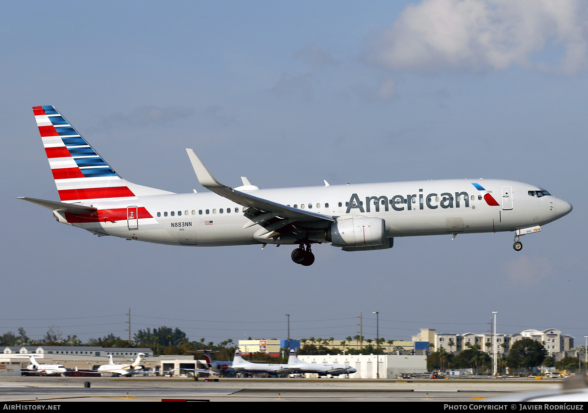 Aircraft Photo of N883NN | Boeing 737-823 | American Airlines | AirHistory.net #567335