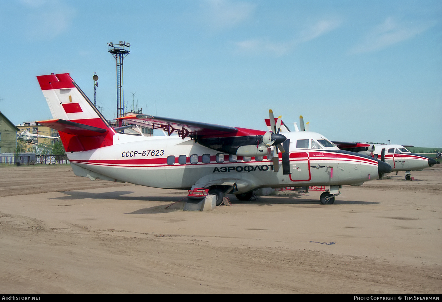 Aircraft Photo of CCCP-67623 | Let L-410UVP-E Turbolet | Aeroflot | AirHistory.net #567348
