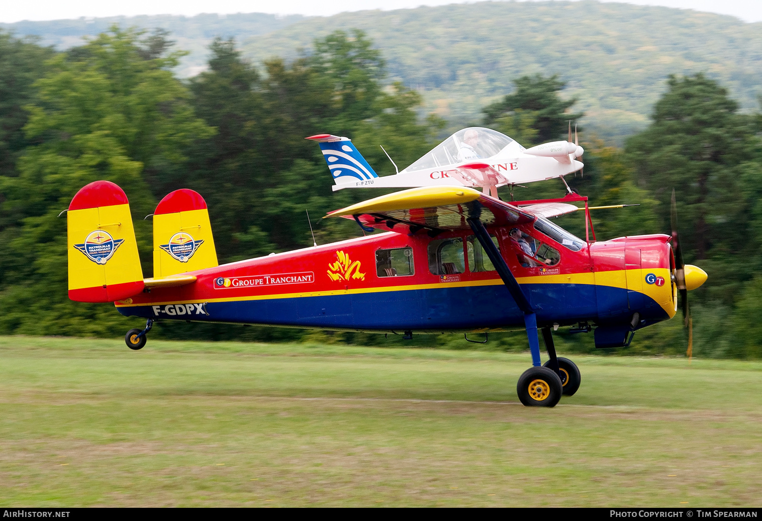 Aircraft Photo of F-GDPX | Max Holste MH.1521M Broussard | Patrouille Tranchant | AirHistory.net #567356