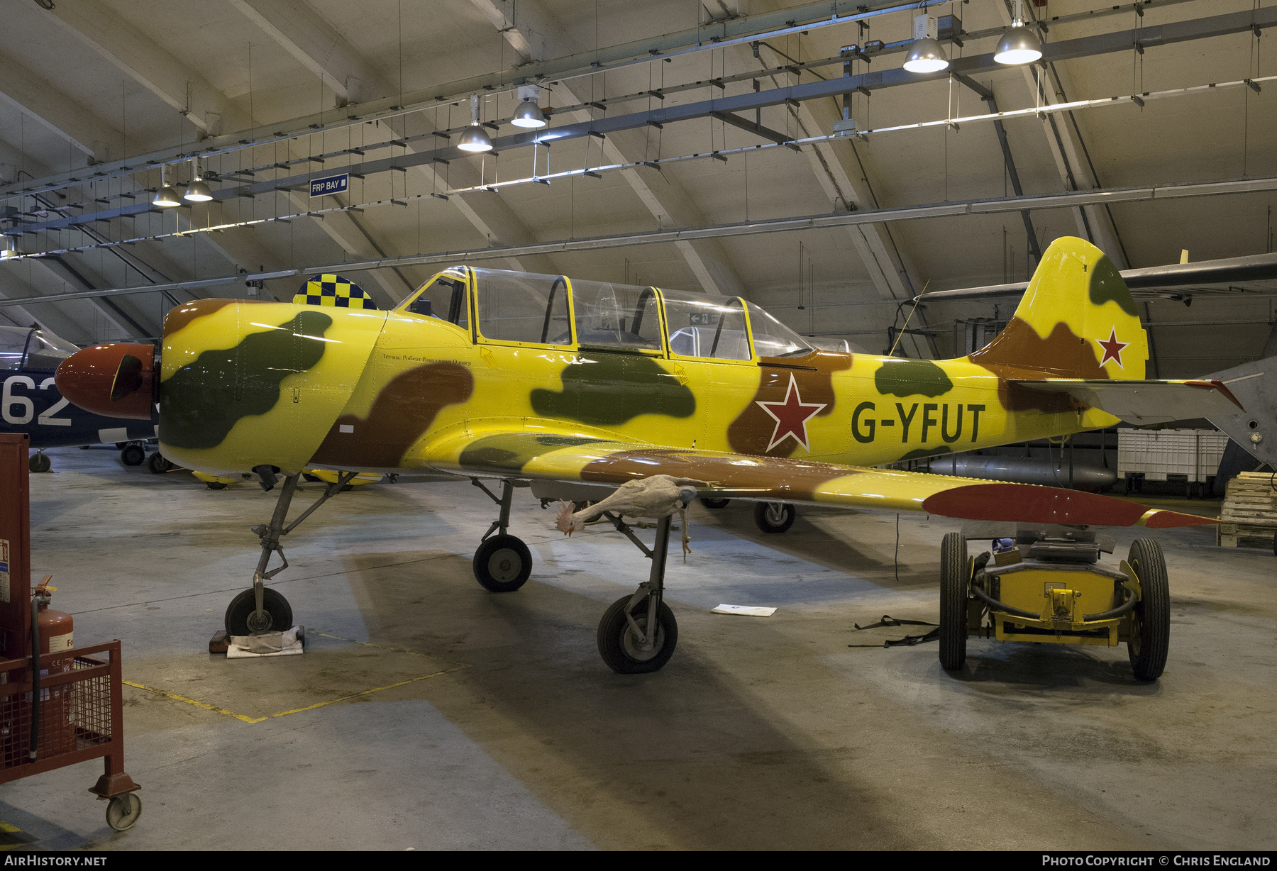 Aircraft Photo of G-YFUT | Yakovlev Yak-52 | AirHistory.net #567357