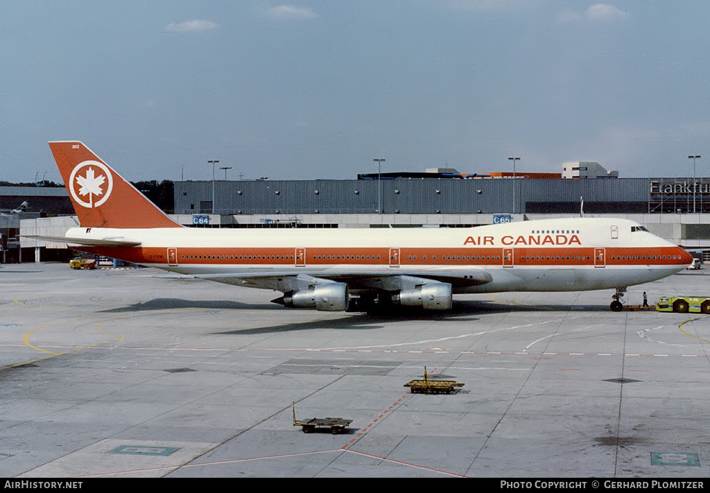 Aircraft Photo of C-FTOB | Boeing 747-133 | Air Canada | AirHistory.net #567361