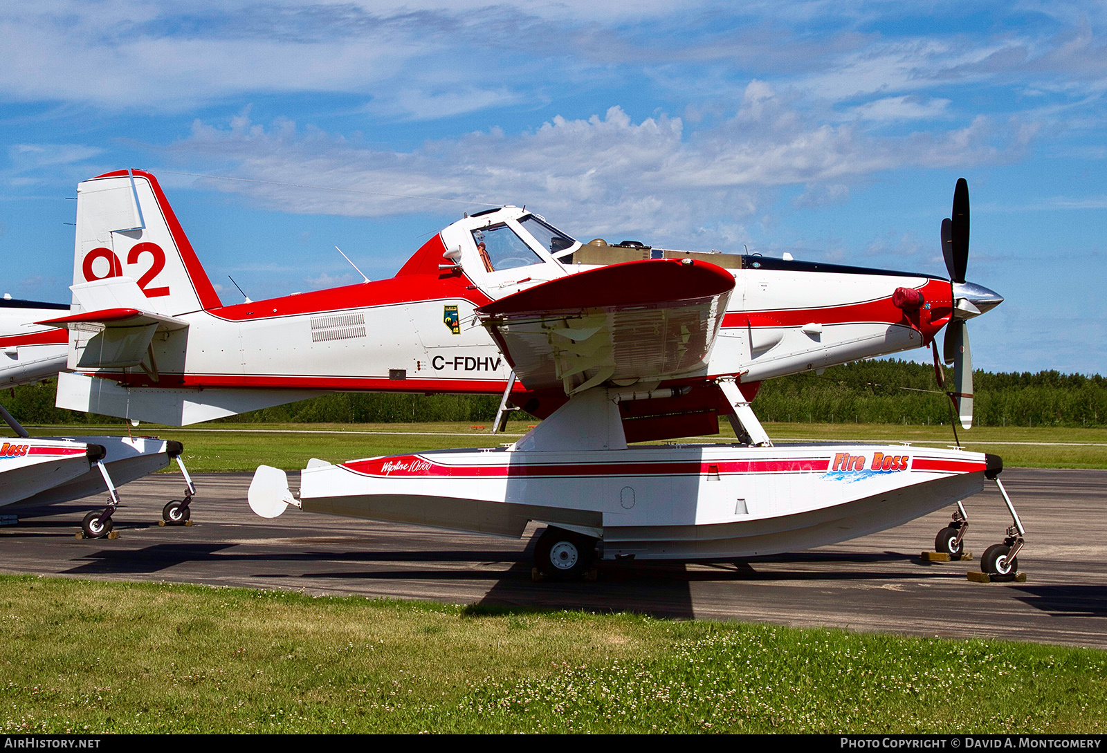Aircraft Photo of C-FDHV | Air Tractor AT-802F Fire Boss (AT-802A) | AirHistory.net #567369