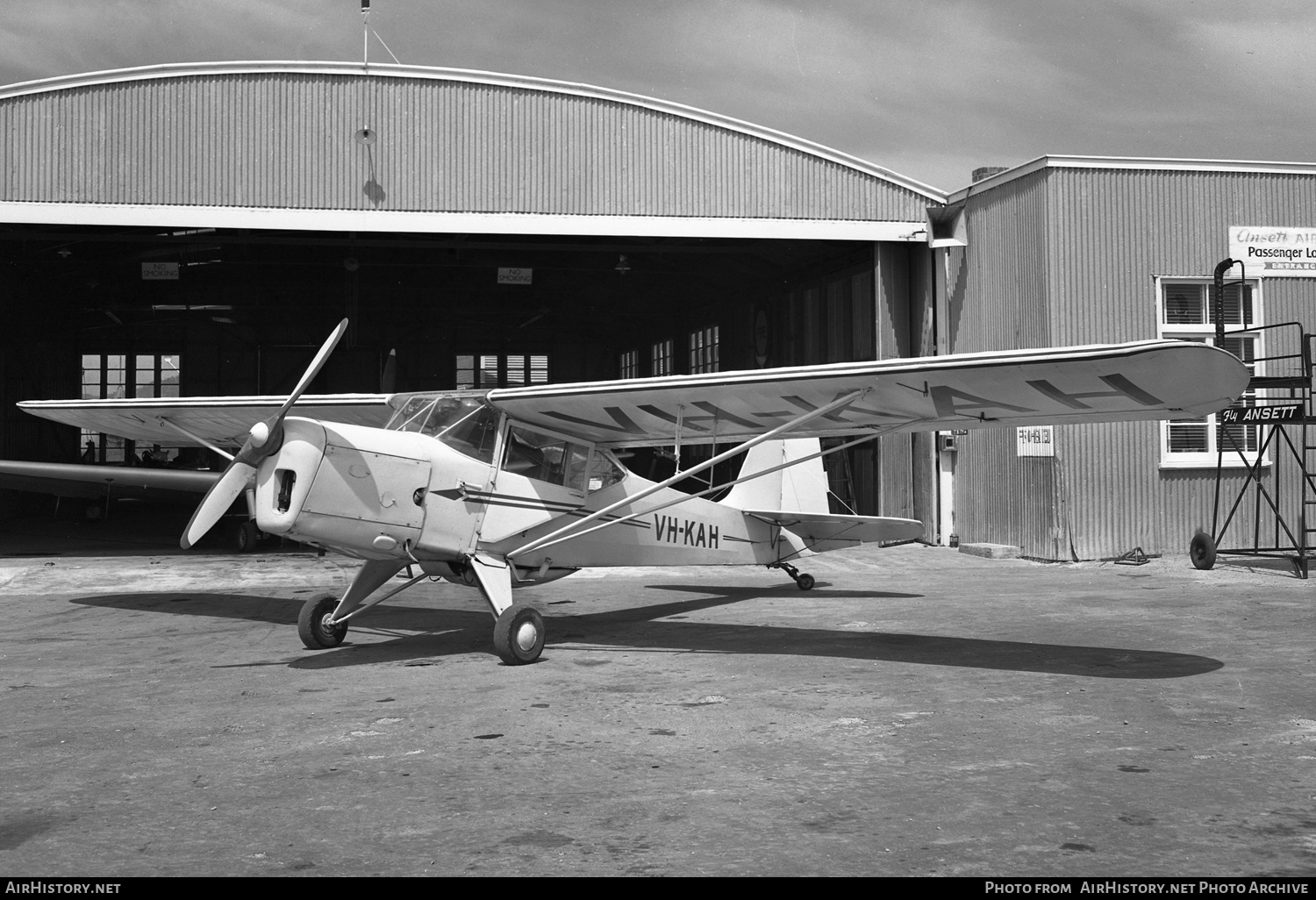 Aircraft Photo of VH-KAH | Auster J-1B Aiglet | AirHistory.net #567402