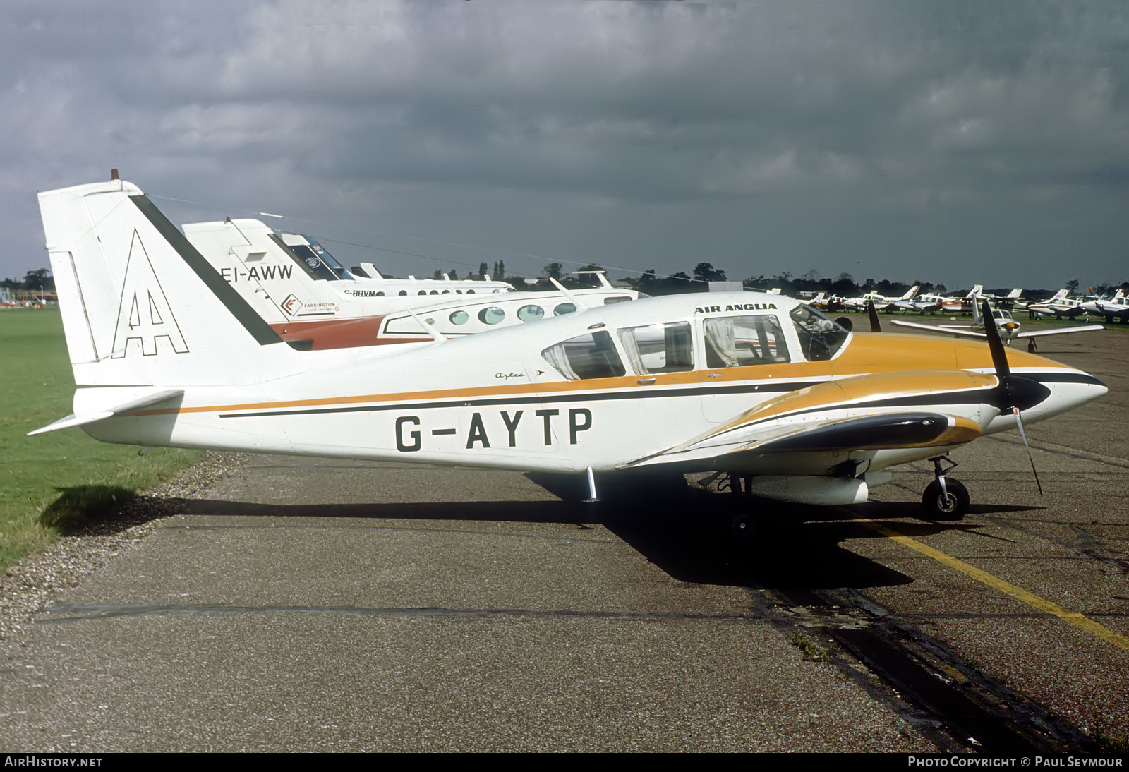 Aircraft Photo of G-AYTP | Piper PA-23-250 Aztec | Air Anglia | AirHistory.net #567407