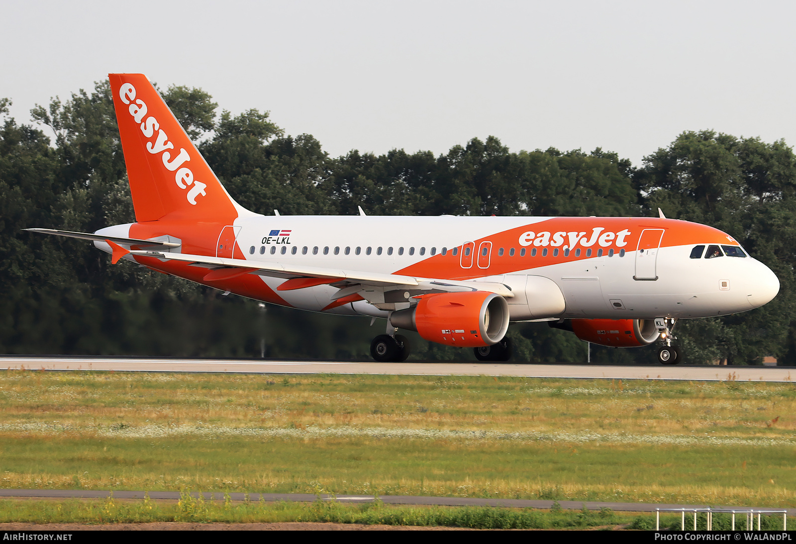 Aircraft Photo of OE-LKL | Airbus A319-111 | EasyJet | AirHistory.net #567440