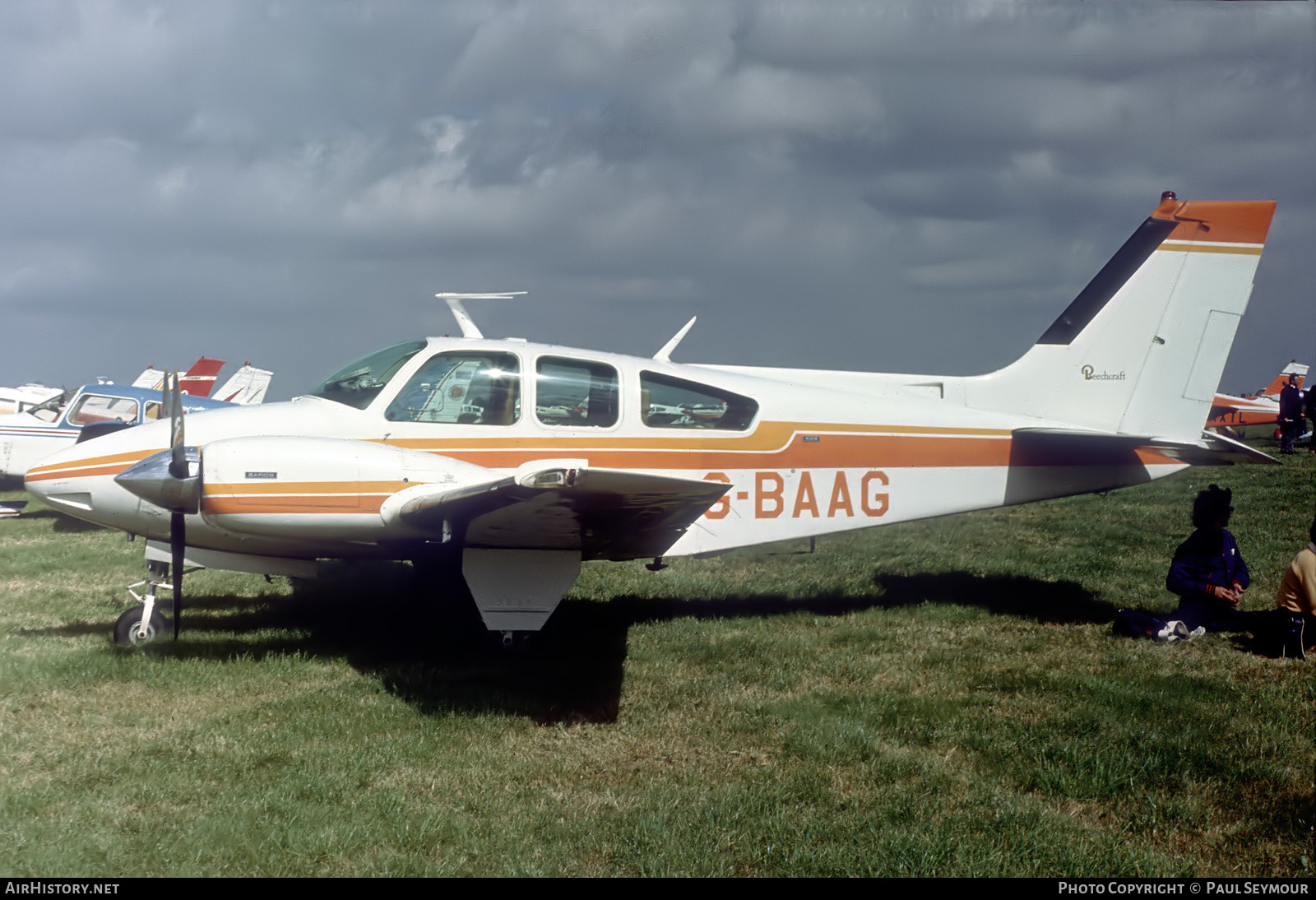 Aircraft Photo of G-BAAG | Beech 95-B55 Baron | AirHistory.net #567442