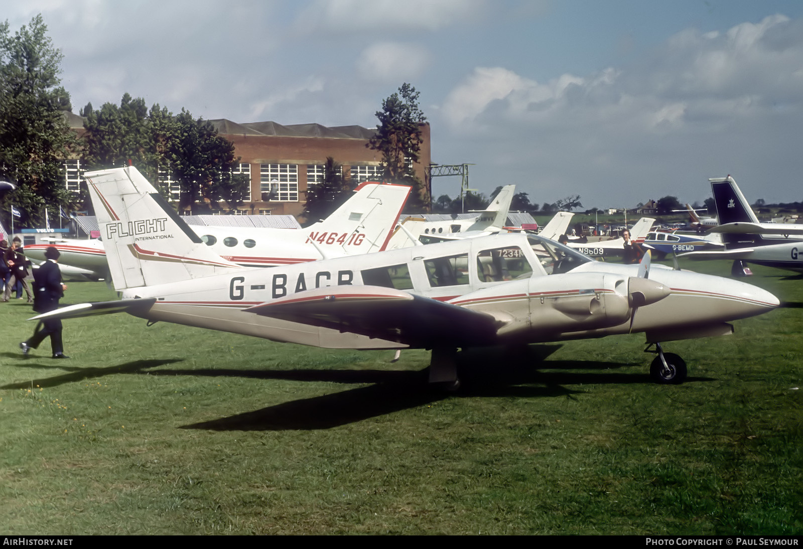 Aircraft Photo of G-BACB | Piper PA-34-200 Seneca | Flight International | AirHistory.net #567444