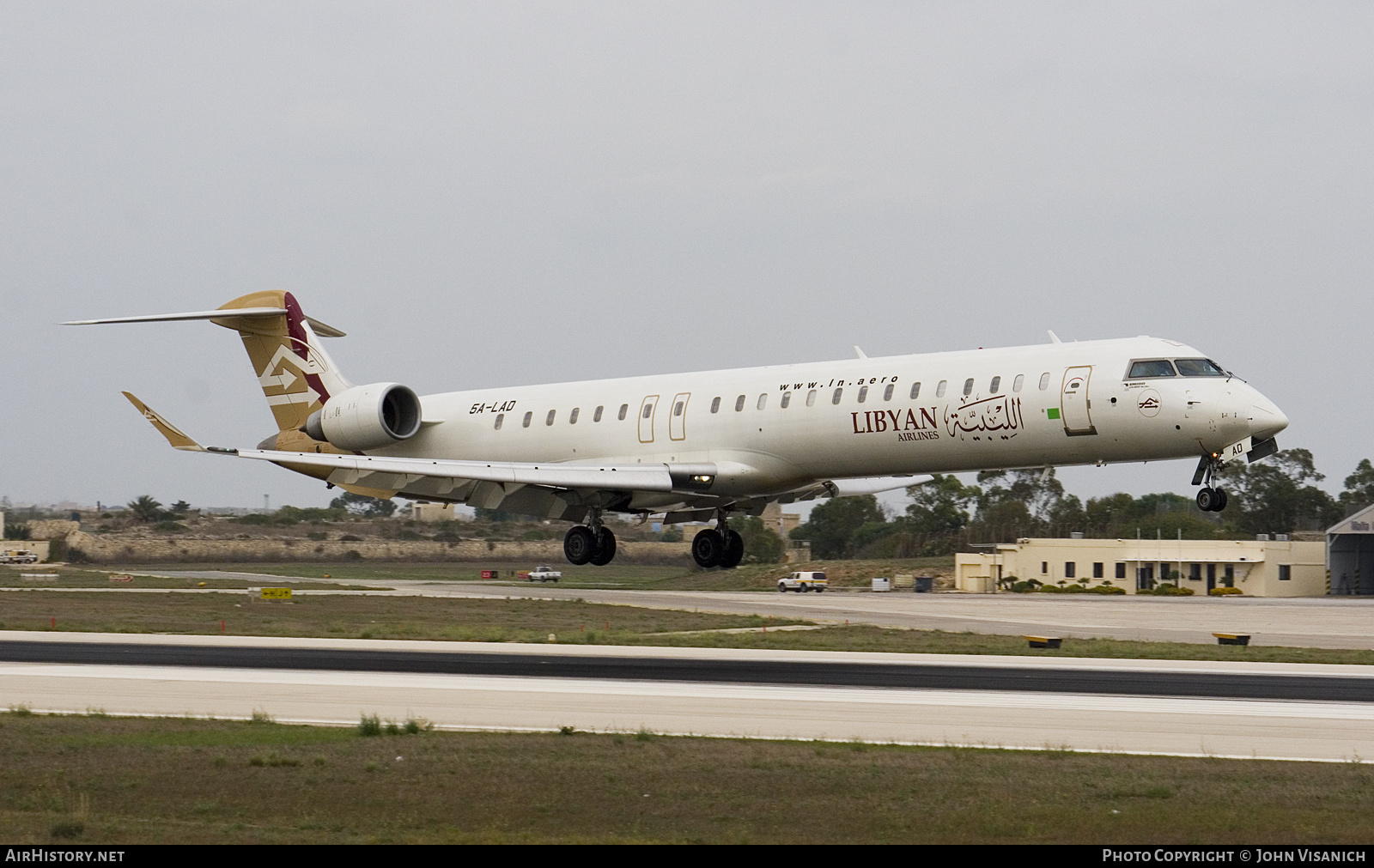 Aircraft Photo of 5A-LAD | Bombardier CRJ-900 (CL-600-2D24) | Libyan Airlines | AirHistory.net #567453