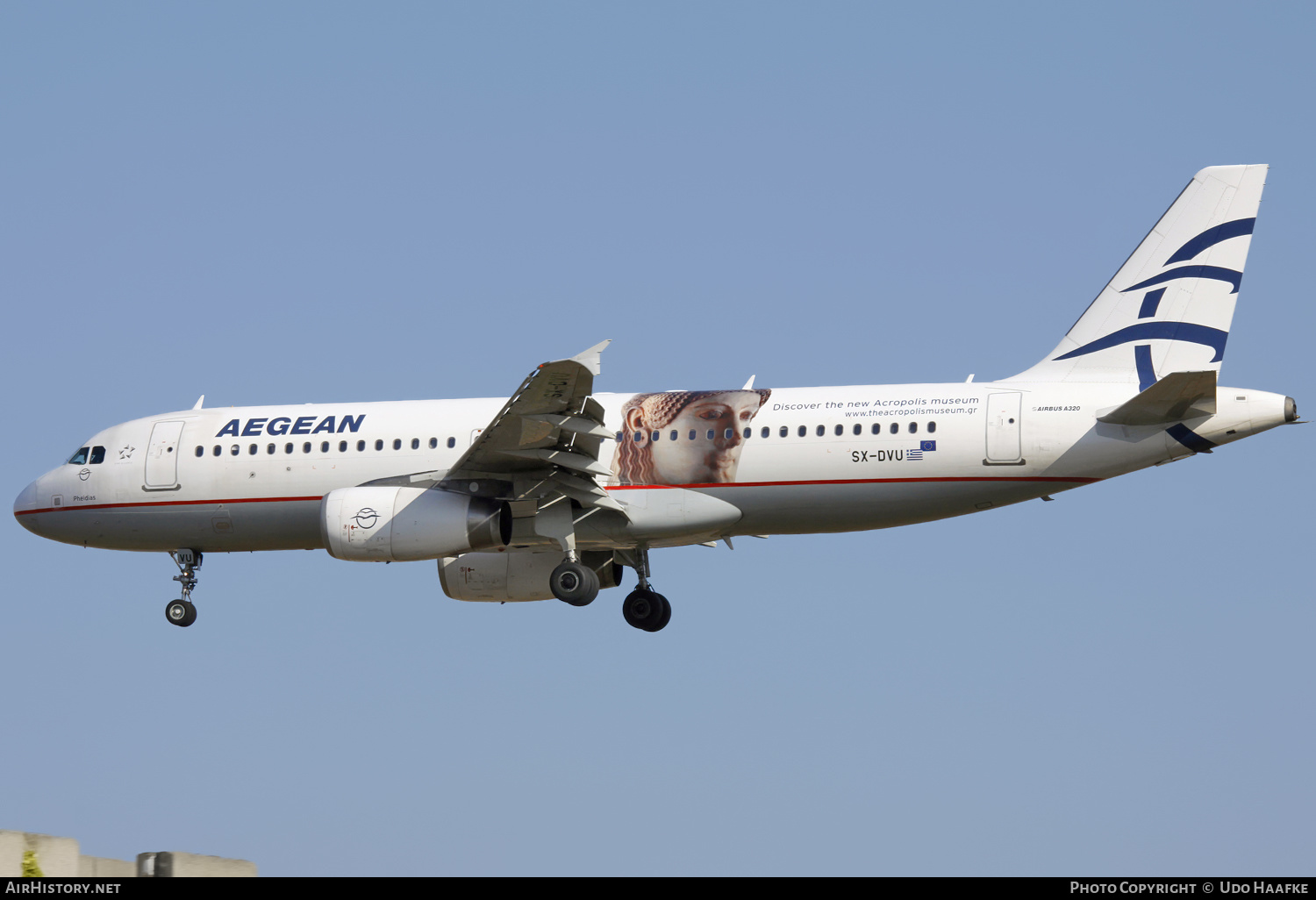 Aircraft Photo of SX-DVU | Airbus A320-232 | Aegean Airlines | AirHistory.net #567459