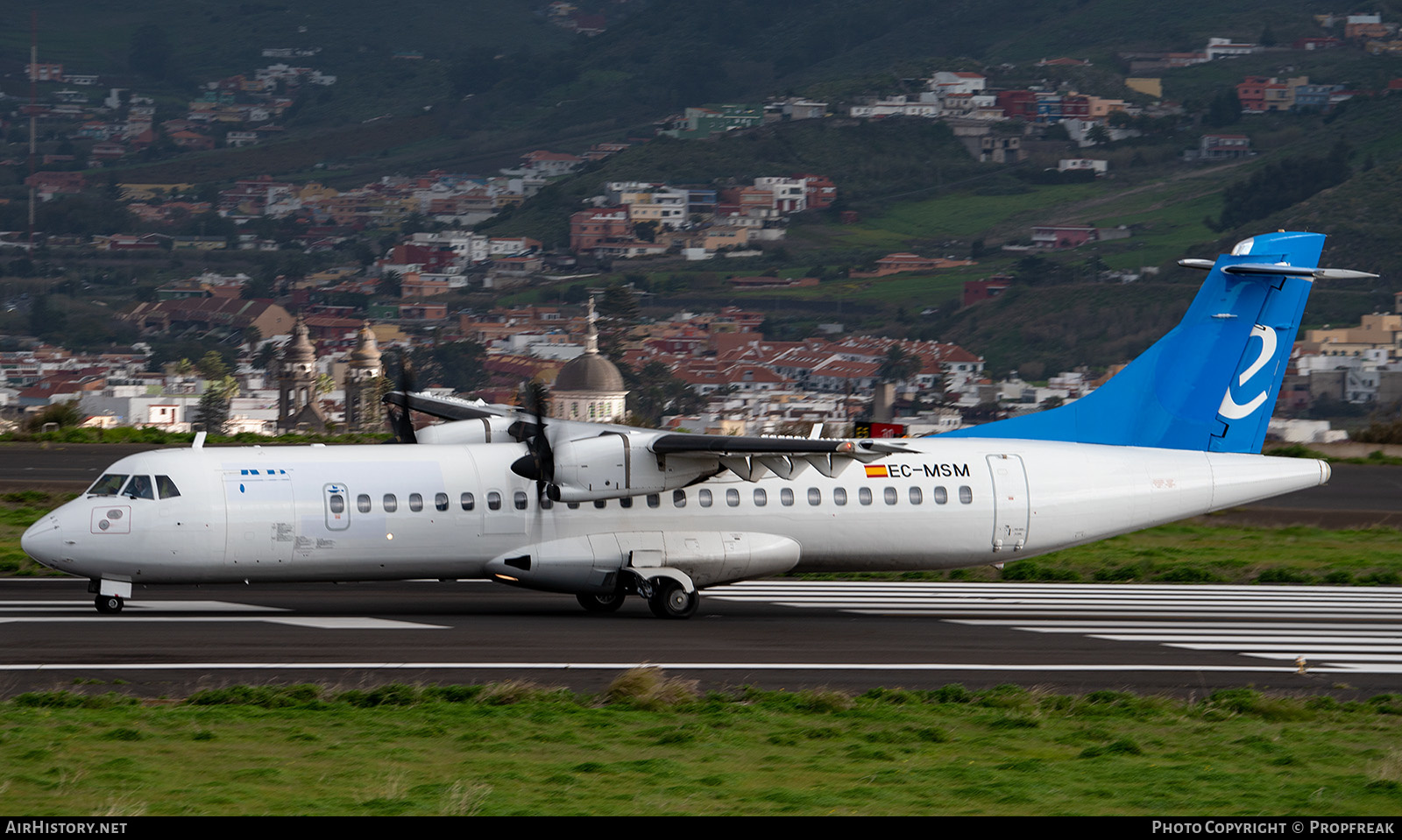 Aircraft Photo of EC-MSM | ATR ATR-72-500 (ATR-72-212A) | Canaryfly | AirHistory.net #567466