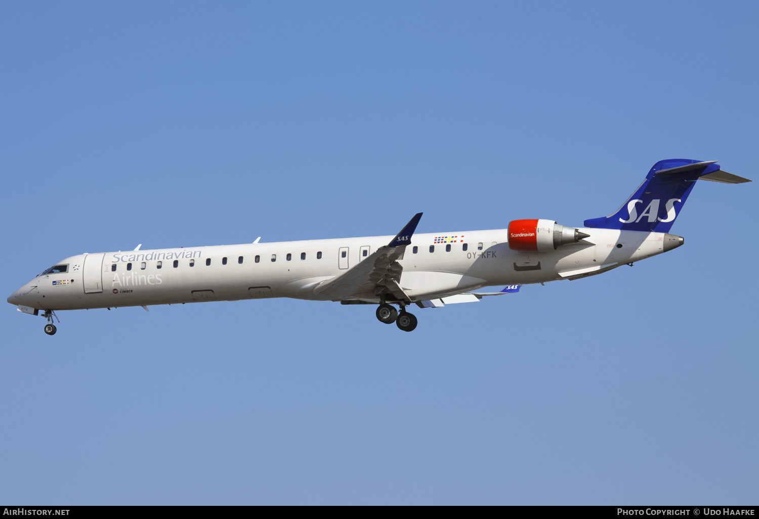 Aircraft Photo of OY-KFK | Bombardier CRJ-900LR (CL-600-2D24) | Scandinavian Airlines - SAS | AirHistory.net #567468
