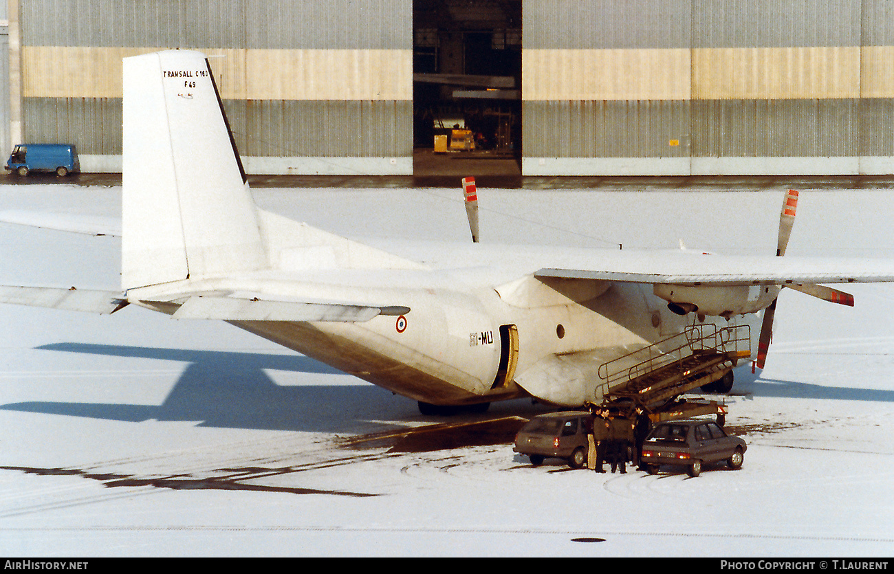 Aircraft Photo of F49 | Transall C-160F | France - Air Force | AirHistory.net #567470