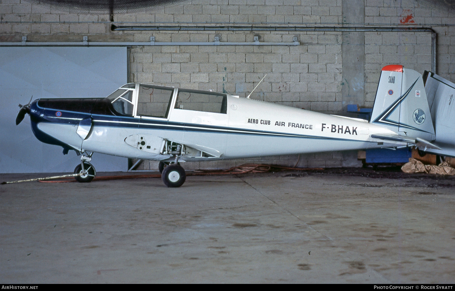 Aircraft Photo of F-BHAK | Saab 91B Safir | Aéro-club Air France | AirHistory.net #567492