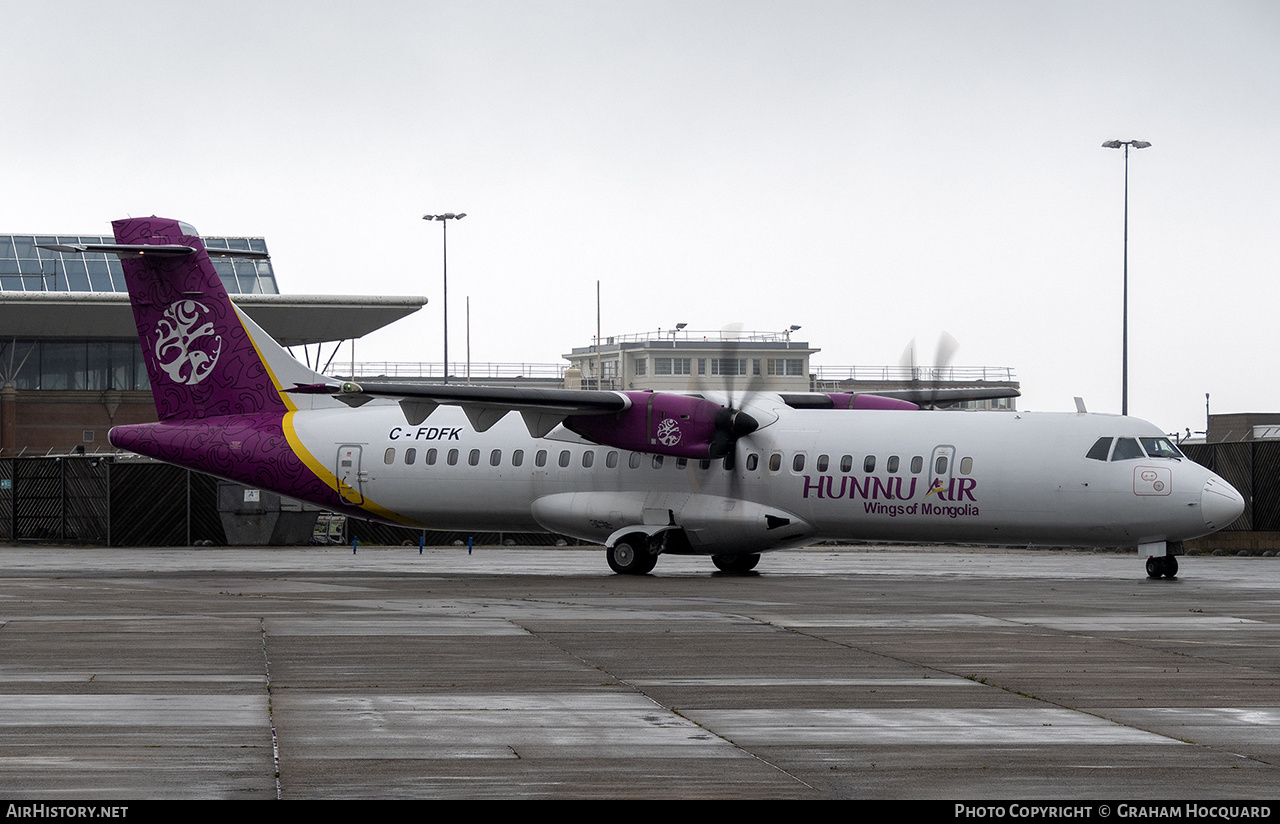 Aircraft Photo of C-FDFK | ATR ATR-72-500 (ATR-72-212A) | Hunnu Air | AirHistory.net #567500