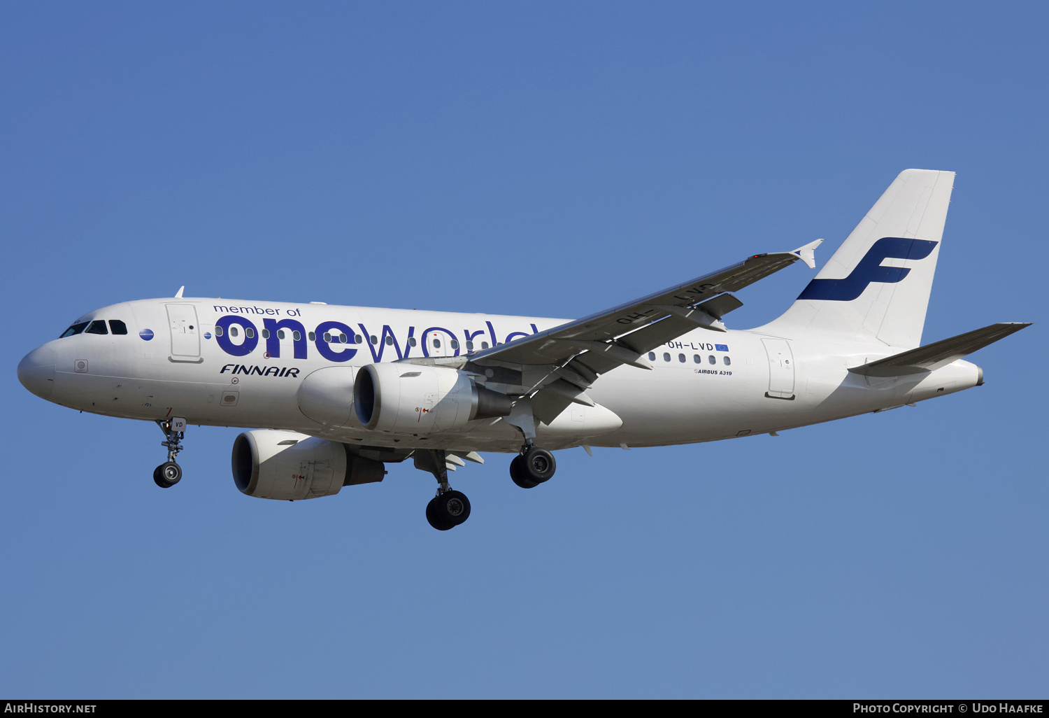 Aircraft Photo of OH-LVD | Airbus A319-112 | Finnair | AirHistory.net #567509
