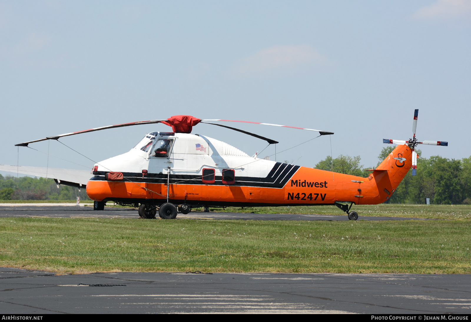 Aircraft Photo of N4247V | Sikorsky S-58JT | Midwest Helicopter Airways | AirHistory.net #567514