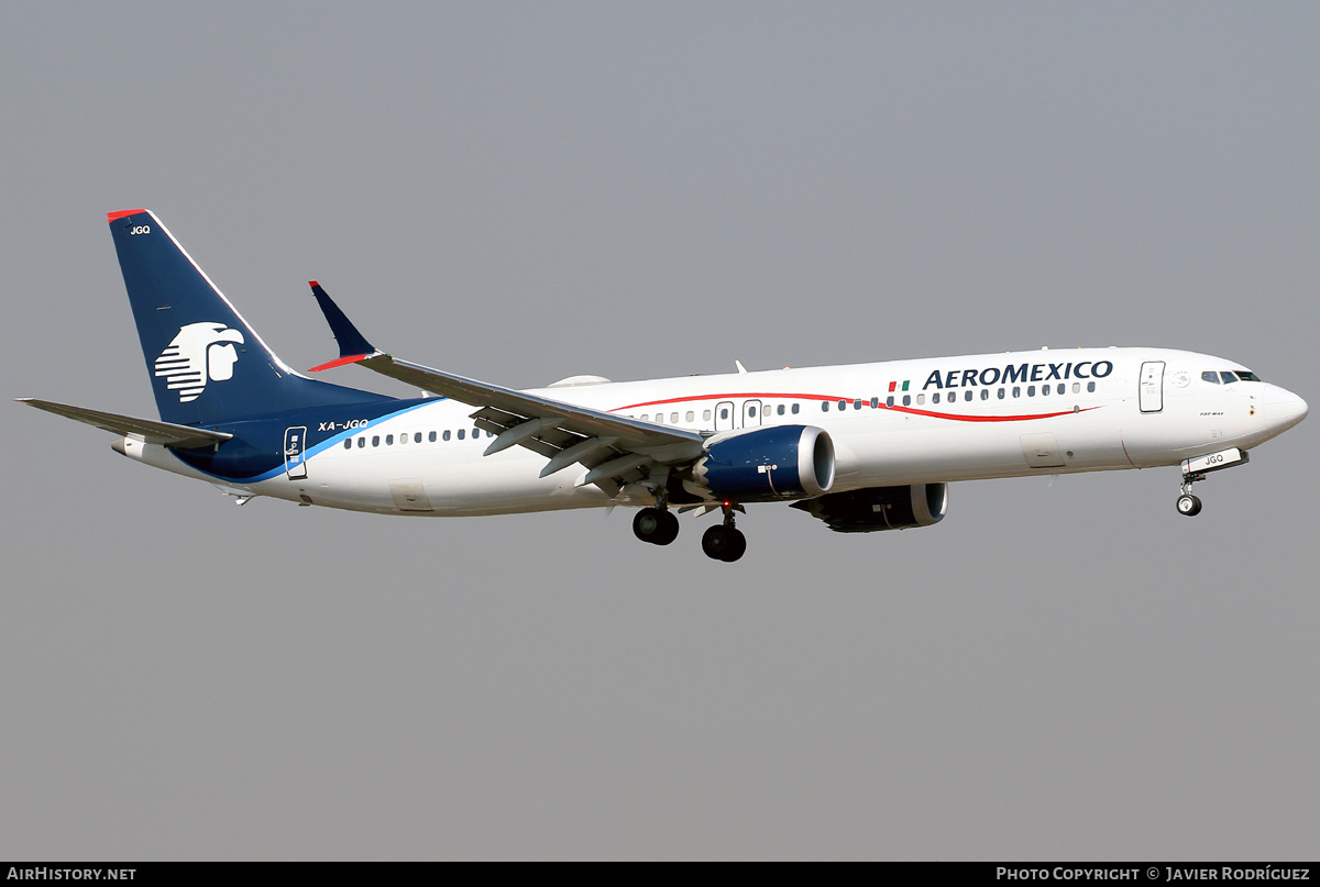 Aircraft Photo of XA-JGQ | Boeing 737-9 Max 9 | AeroMéxico | AirHistory.net #567522